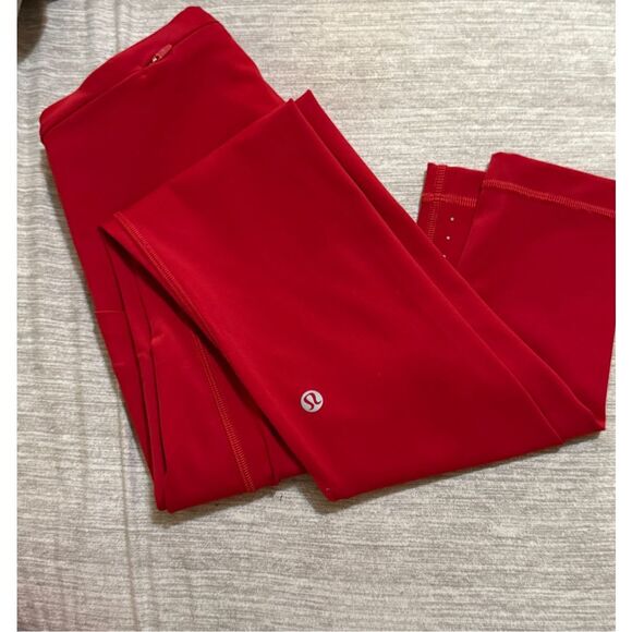 🔥 Lululemon Swift Speed High-Rise Leggings – Fiery Red – Size 4 (NWOT) - Picture 1 of 3